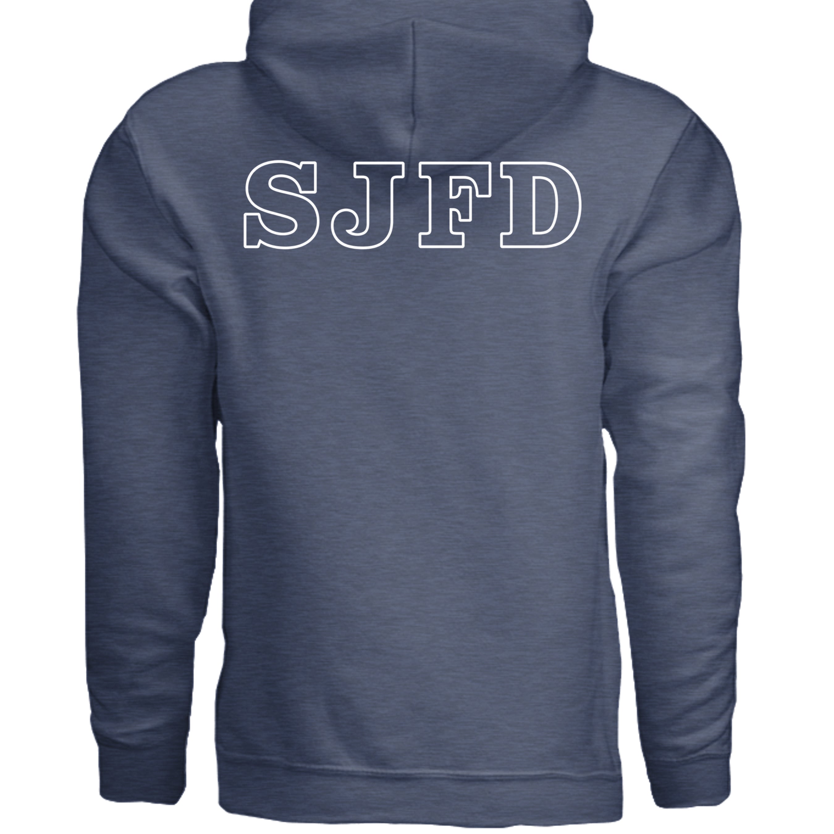 Heather Sport Dark Navy - G185 - BACK