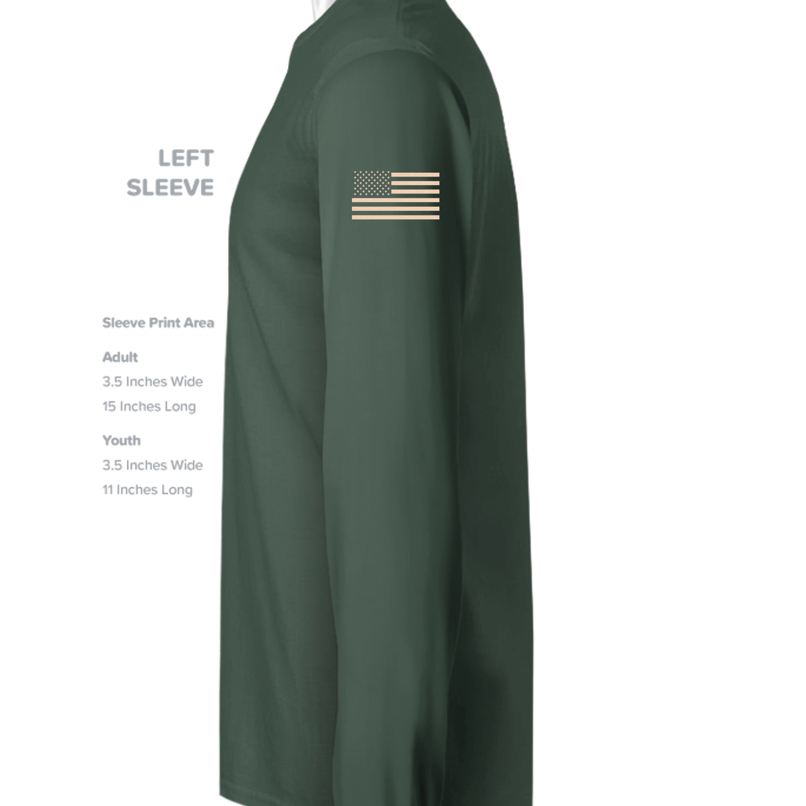 Forest Green - ST420LS - SLEEVE_LEFT