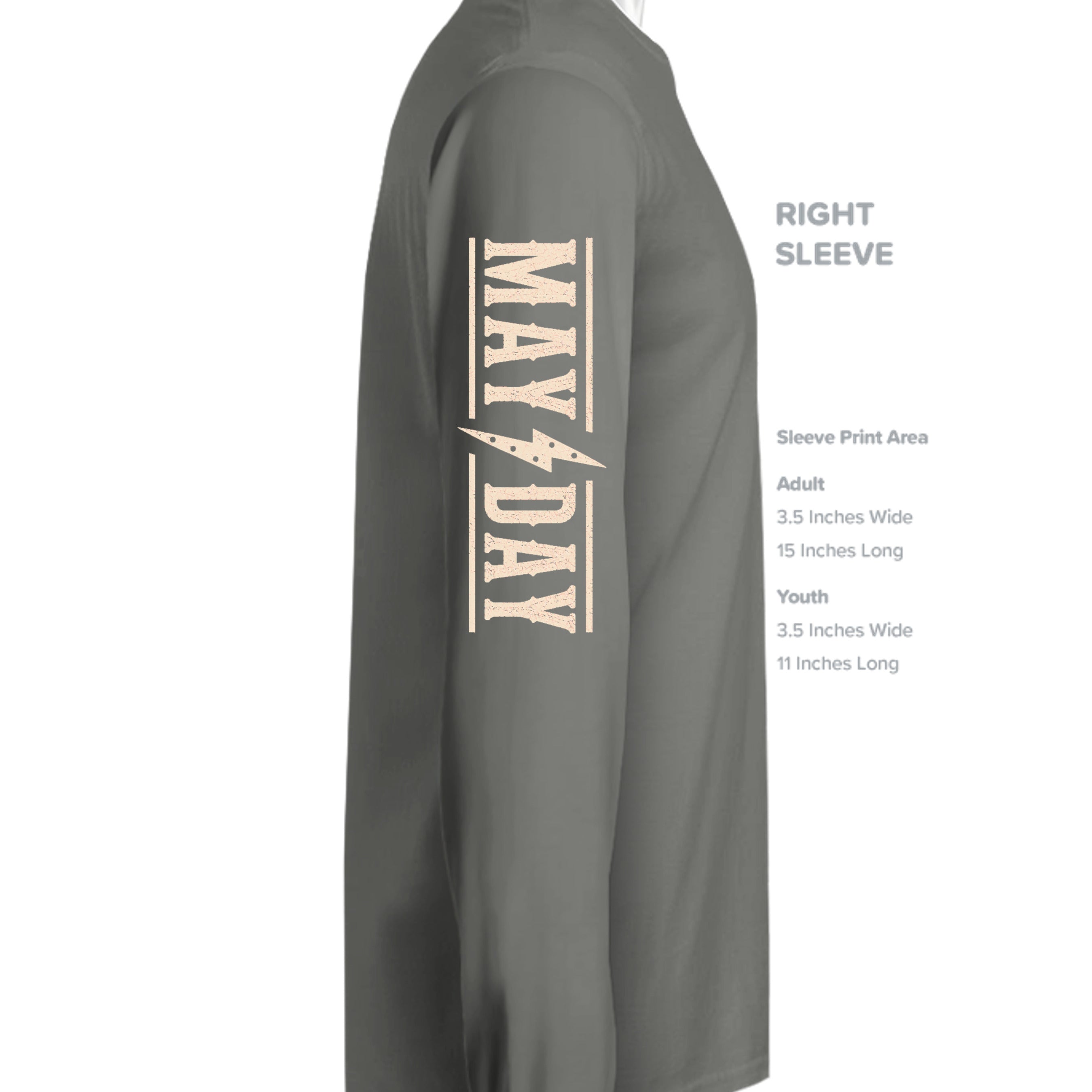 Dark Smoke Gry - ST420LS - SLEEVE_RIGHT