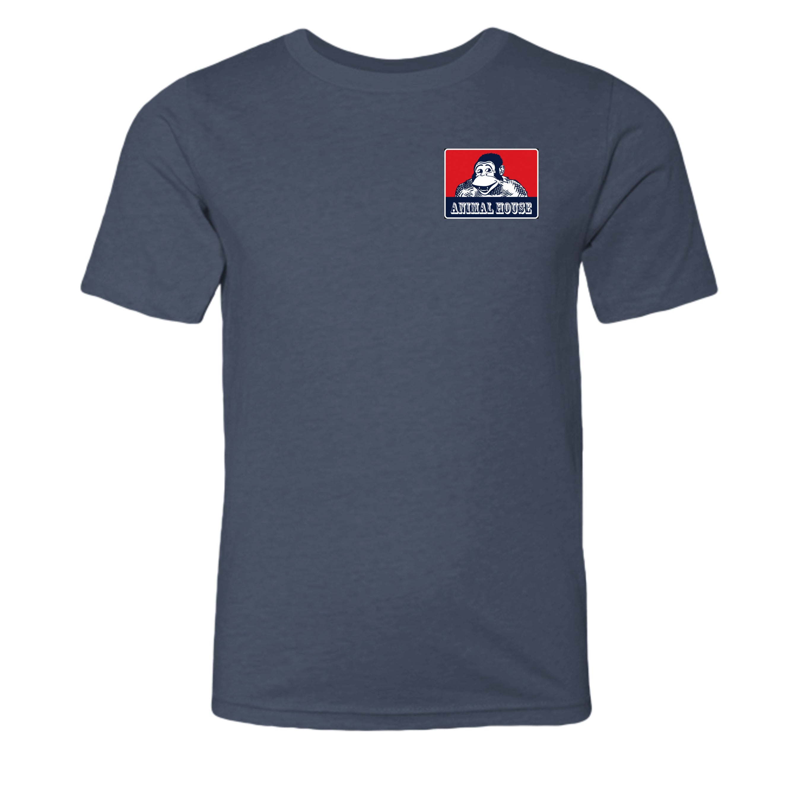 Heather Navy - 3001YCVC - FRONT