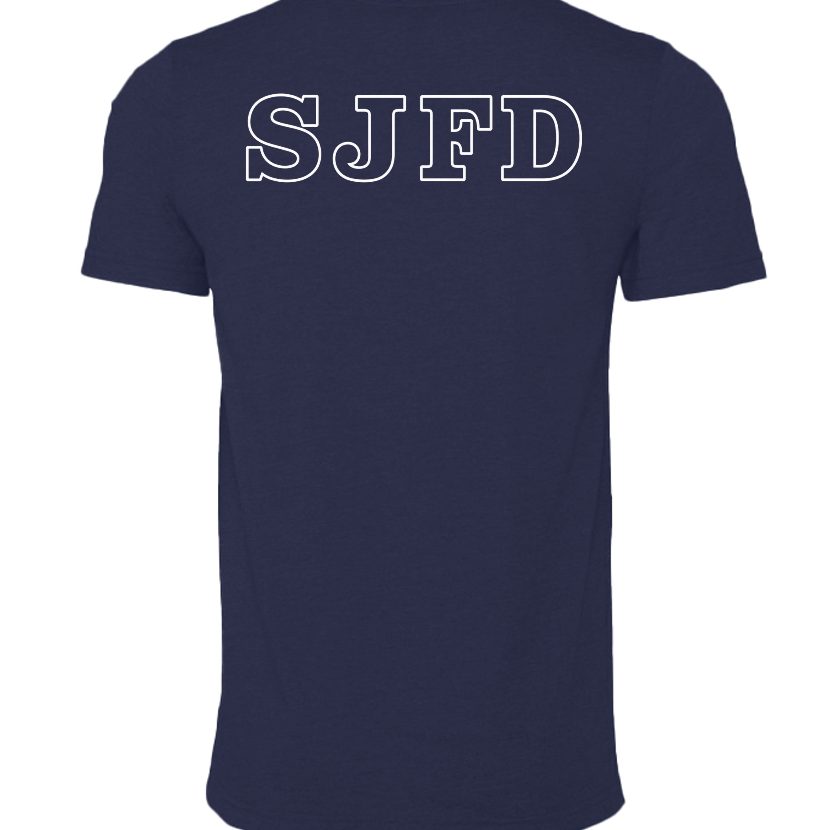 Solid Navy Blend - 3001CVC - BACK
