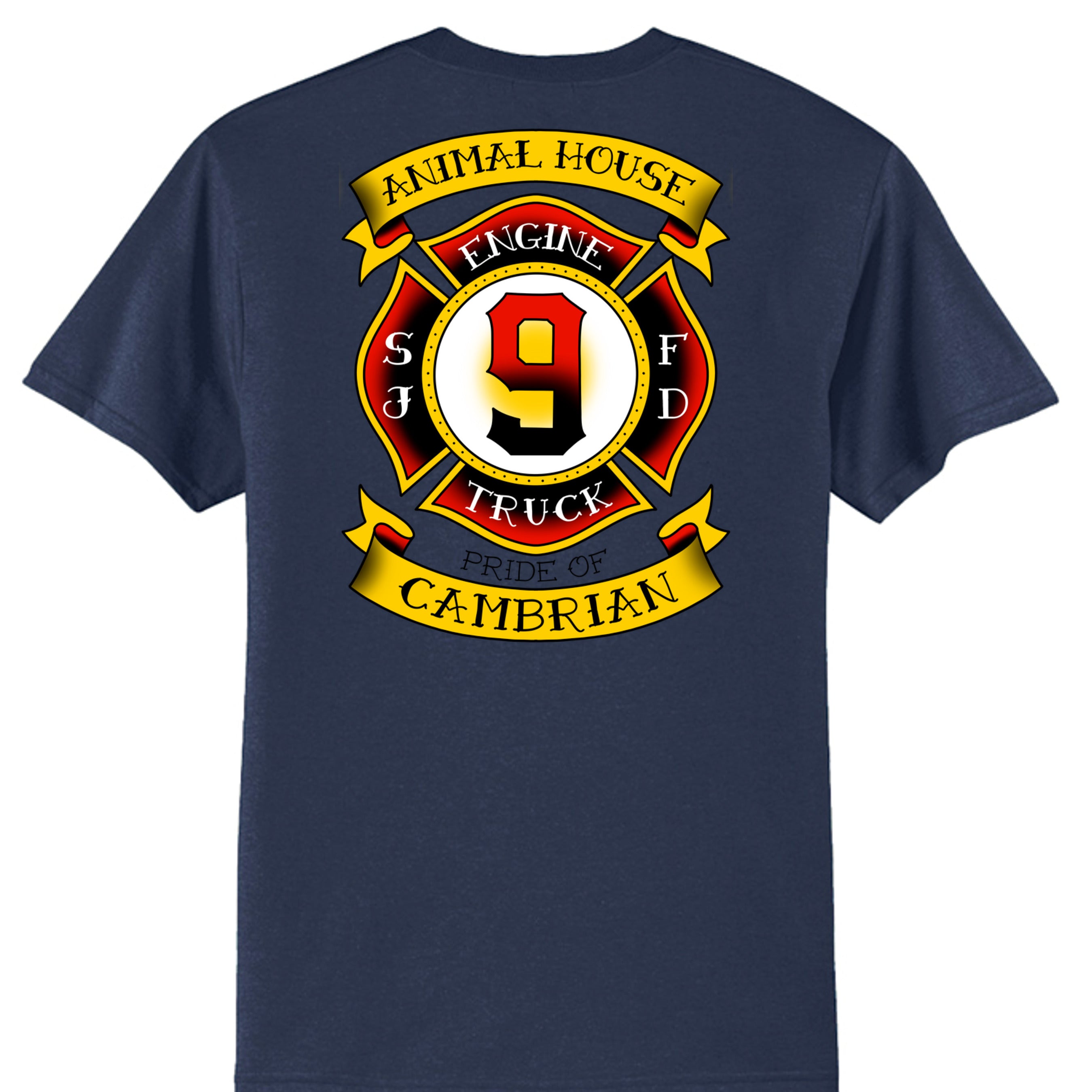 Navy - PC55T - BACK