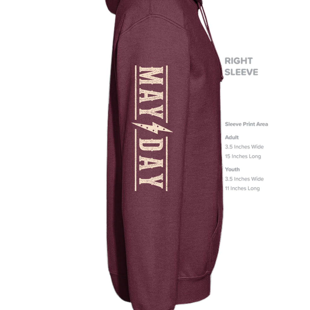 Maroon - PC90H - SLEEVE_RIGHT