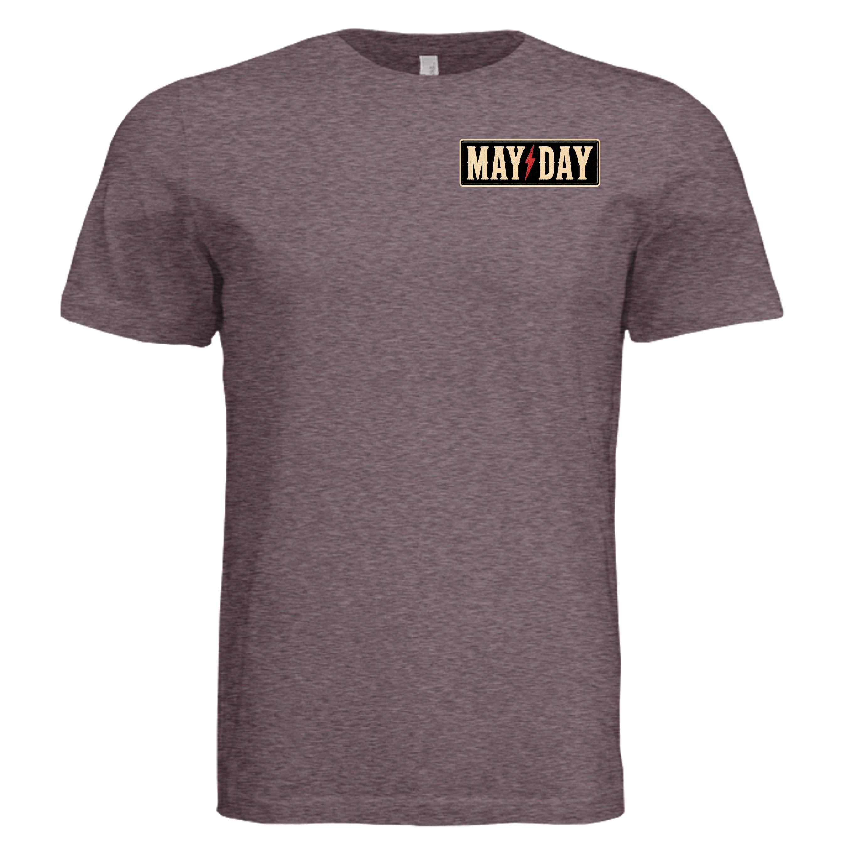 MAROON TRIBLEND - 3413C - FRONT