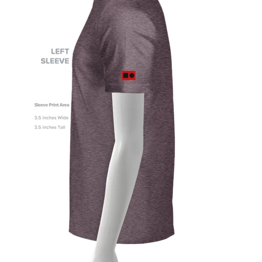 MAROON TRIBLEND - 3413C - SLEEVE_LEFT