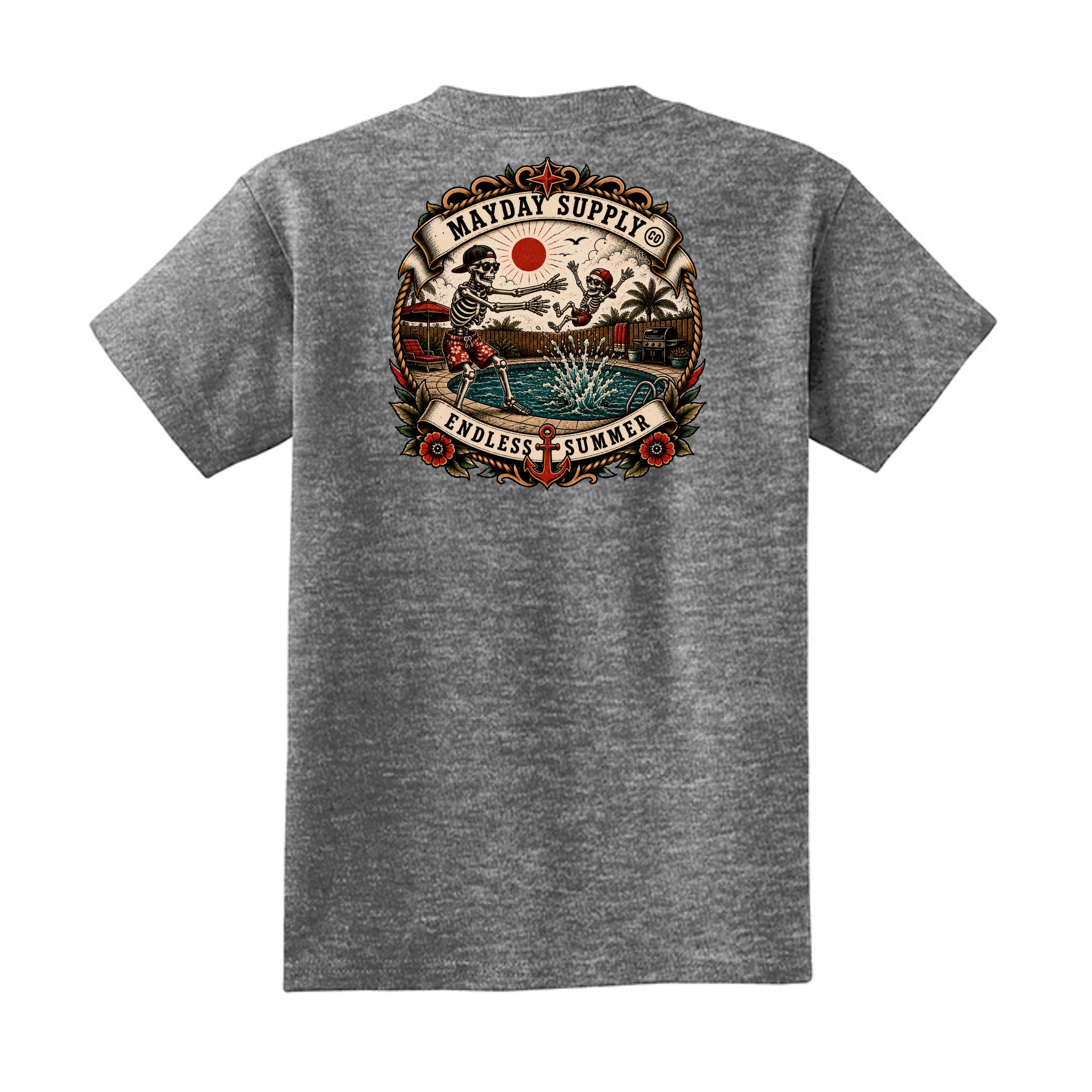 Graphite Heather - PC54Y - BACK