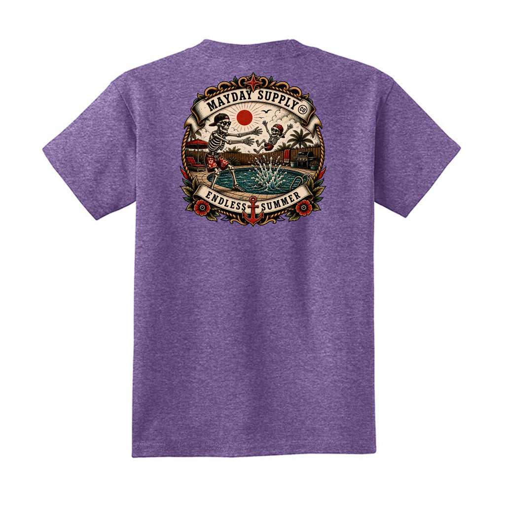 Heather Purple - PC54Y - BACK