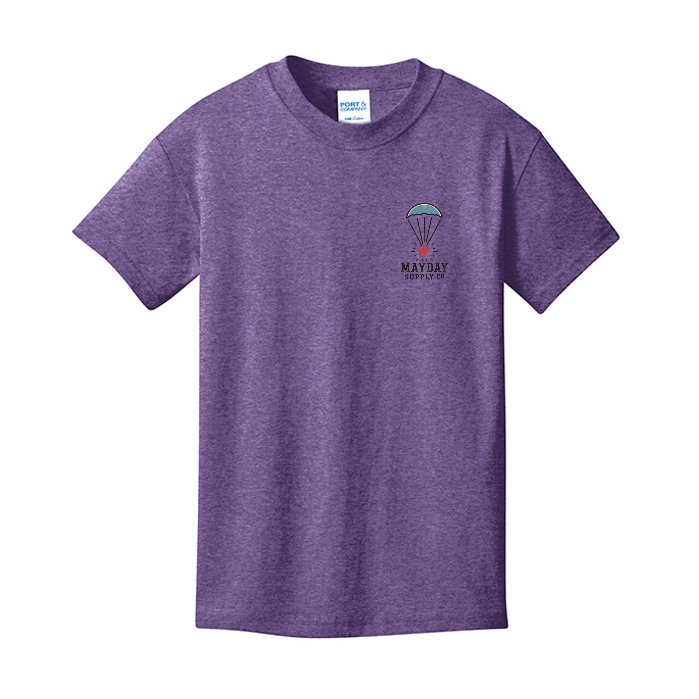 Heather Purple - PC54Y - FRONT