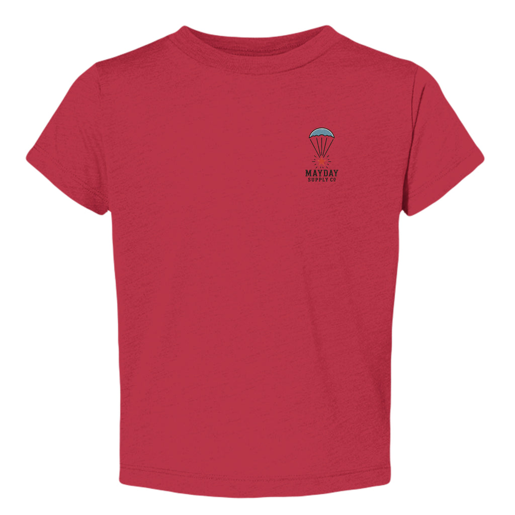 Red Triblend - 3413T - FRONT