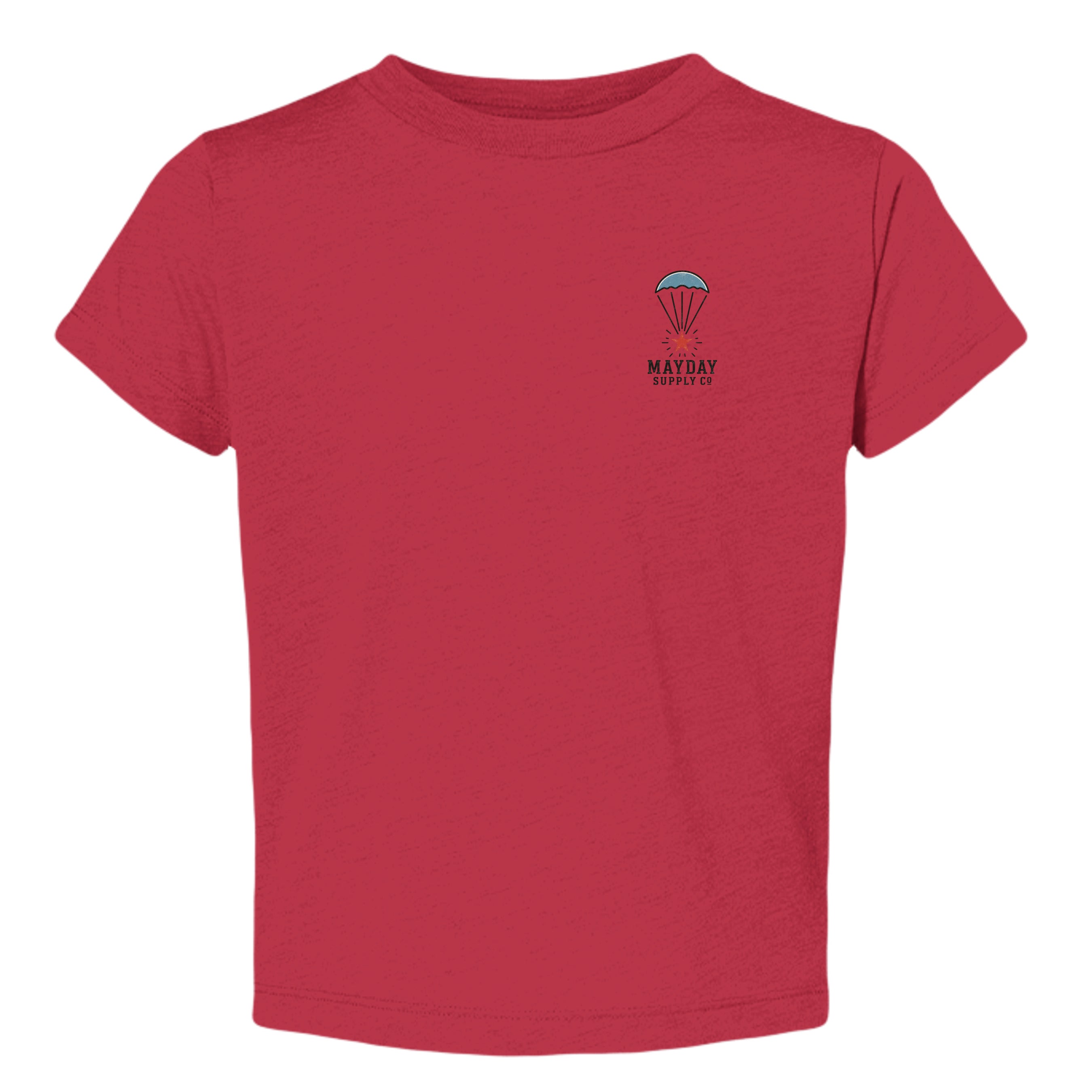 Red Triblend - 3413T - FRONT