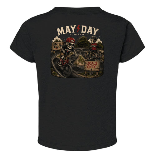 Solid Black Triblend - 3413T - BACK