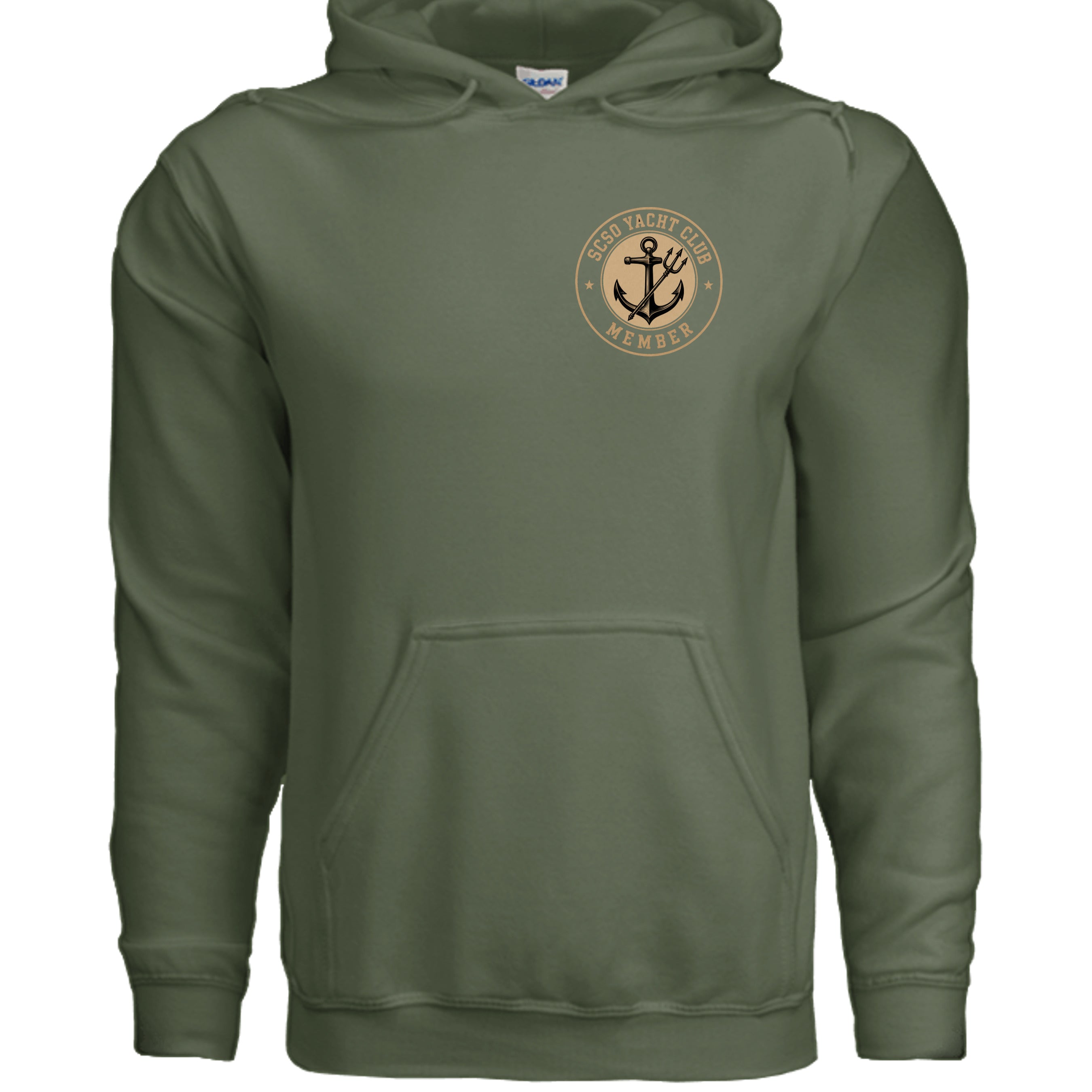 MILITARY GREEN - G185 - FRONT