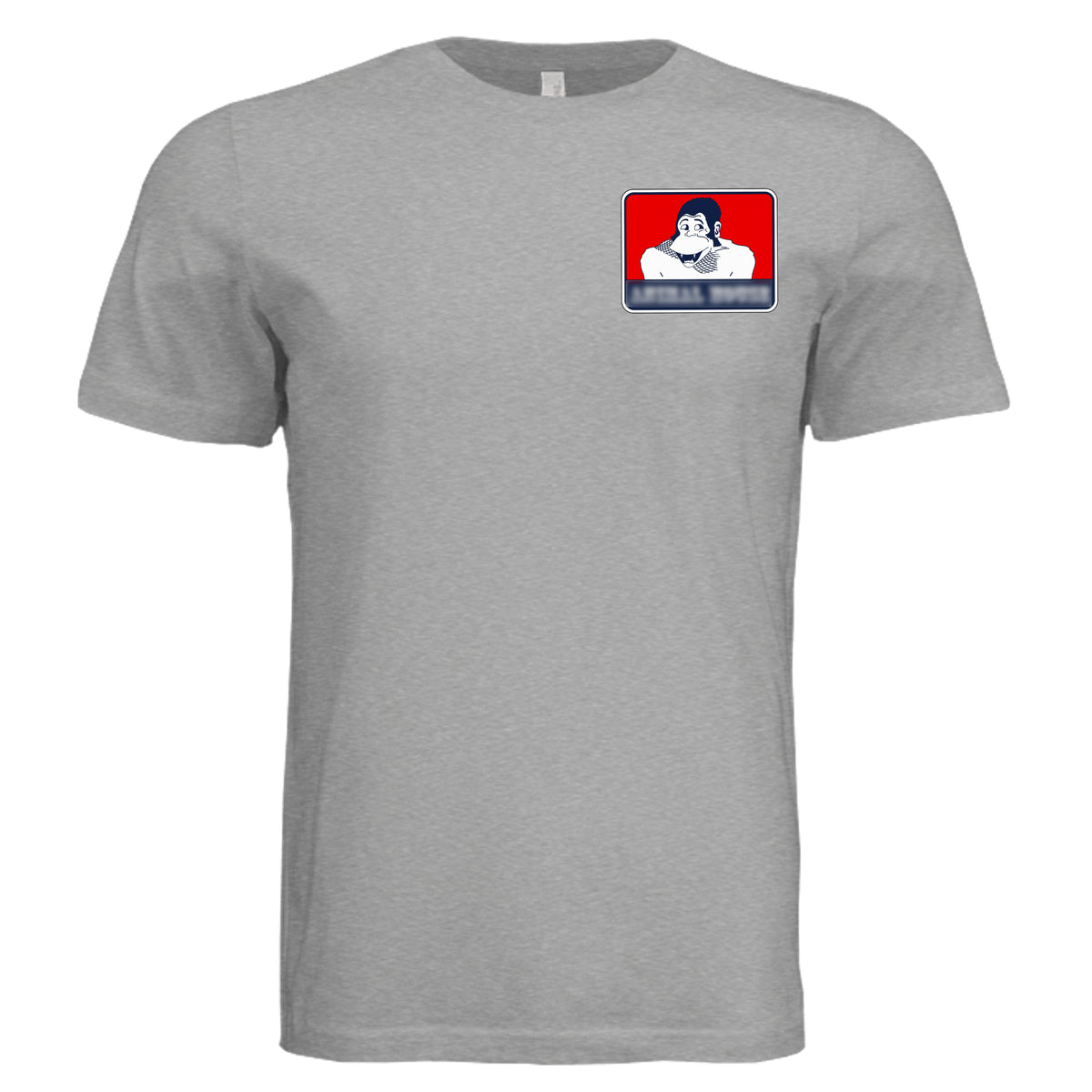 Athletic Grey Triblend - 3413C - FRONT